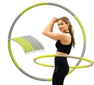 DrFit hula hoop skladací 8 kusov ø 100cm