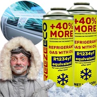 PLYN NA DOBÍJANIE AUTO KLIMATIZÁCIE AC Clima Fix Set R1234yf 400ml x2