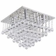 KRYŠTÁLOVÁ STROPNÁ LAMPA, GLAMOUR STROPNÁ LAMPA, 70x70