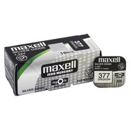 Batéria Maxell 377 / SR626SW / SR66 strieborná 10ks