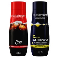 SODASTREAM Koncentrát set príchuť COLA, ENERGY