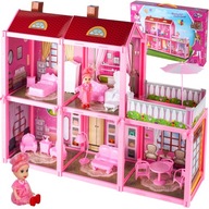 MONTÁŽ VEĽKEJ VILKY DOLLHOUSE s BÁBIKOU