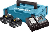 MAKITA POWER SADA 18V MAKPAC 2*3,0AH BL1830B+DC18RC