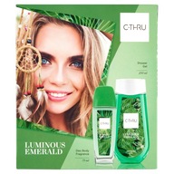 C-Thru LUMINOUS EMERALD green dns darčeková sada 75ml + gél