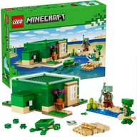 LEGO Bricks Minecraft 21254 Korytnačka Beach House Minecraft korytnačky