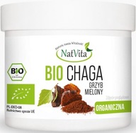 NatVita Bio Chaga Inonotus obliguus Huba mletá