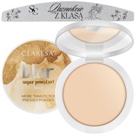 Claresa Blur Super Pow(D)Er Beige Stone Lisovaný prášok + SEOL PILNÍK