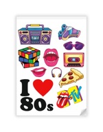 Sugar Print Roaring 80's MTV 80's