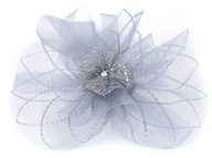 Mimoriadne elegantný FASCINATOR svadobný cz18573-2