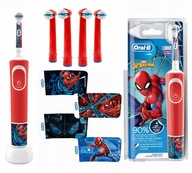 SADA ZUBNÝCH Kefiek BRAUN ORAL-B VITALITY 100 SPIDERMAN + RADY