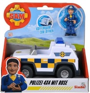 Hasič Sam 4x4 mini policajný džíp