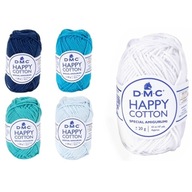 DMC HAPPY COTTON AMIGURUMI WATER SET 5 farieb