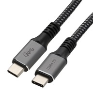 USB4 Kábel USB-C 20 Gbps VÝKONNÁ ÚČINNÁ HQ 3m