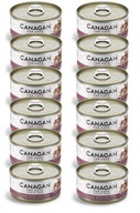 Canagan Tuna Losos mokré krmivo pre mačky 12x75g