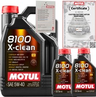 MOTUL 8100 X-CLEAN 5W40 C3 7L VW 505 00/ 505 01 GM DEXSOS2 + PRÍV.