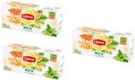 Bylinný čaj Lipton mäta citrus x 3