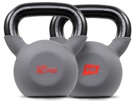 Kettlebell 12kg závažie kotlíka, liatinové závažie