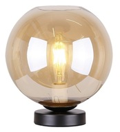 Nočná lampa, jantárové sklo, 60W E27