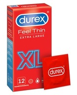 Durex Feel Thin XL kondómy 12 kusov