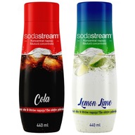 SODASTREAM Koncentrát set COLA + CITRÓN-LIMETKA