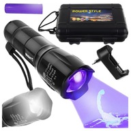 UV detektor taktického svietidla CREE XPE LED ZOOM