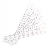 517A papierové meracie pravítko na meranie vinutia
