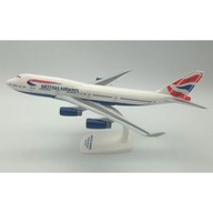 MODEL BOEING B747 BRITISH AIRWAYS 1:250