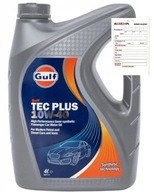 POLOSYNTETICKÝ OLEJ GULF TEC Plus 10W40 4L - A3/B4