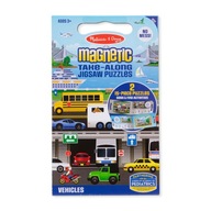 MELISSA & DOUG PUZZLE MAGNETICKÉ VOZIDLÁ