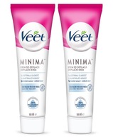 VEET MINIMA depilačný krém pre CITLIVÚ PLEŤ, jemný 2 x 100 ml