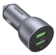 UGREEN RÝCHLA NABÍJAČKA DO AUTOMOBILKU 2x USB 36W QC DO AUTO