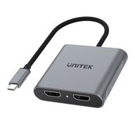 Unitek USB-C na 2x HDMI 4K MST adaptér