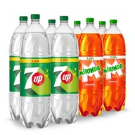 Sýtený nápoj 4 x 7UP 2,25 l 4 x Mirinda 2,25 l