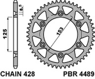 PBR ZADNÉ OZNAČENIE 4489 59 F HONDA CRM 125 (HM)