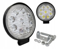 Okrúhla LED Pracovná lampa 10-30V 27W 9 LED