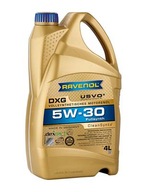 RAVENOL DXG 5W30 USVO 4L SN syntetický motorový olej, WSS-M2C946-A/929-A