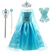 ELSA ELZA DRESS OUTFIT ŠATY ŠATY Karneval 134 XL