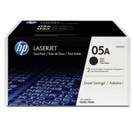 NOVÝ 2bal. TONER 05A CE505D HP LaserJet P2055X P2055DN P2055 P2050 P2035