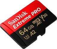 Micro SD karta 64 GB SanDisk Extreme PRO 200/90 MB