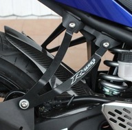 DRŽAŤ VÝFUKU R&G YAMAHA YZF-R25/YZF-R3, ČIERNA