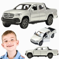 AUTOMATICKÁ PRUŽINA MODEL PRUŽINA KOV WELLY MERCEDES-BENZ X-CLASS 1:34/39 STRIEBORNÁ