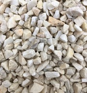Dekoračný kameň Zrnitosť biely mramor 4-10 mm 20 kg