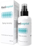 RANISEPTOL SPRAY na rany baktérie popáleniny 125ml