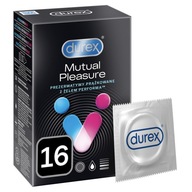 Kondómy Durex MUTUAL PLEASURE 16 odďaľujú a predlžujú výkon