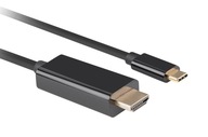 LANBERG KÁBEL USB-C(M) 0,5M CA-CMHD-10CU-0005-BK