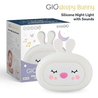 Silikónové hučiace svetlo InnoGio Giosleepy Bunny