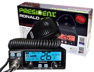 PRESIDENT RONALD AM/FM 50W 10/12M amatérske rádio