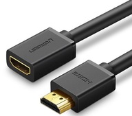 PREDLŽOVACÍ KÁBEL HDMI MALE TO HDMI ŽENY UZELENÝ