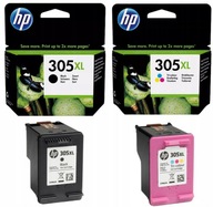 Originálny atrament HP 305XL čierny + CMY 3YM62AE 3YM63AE DeskJet 2320 2710 2720