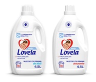 LOVELA Hypoalergénne umývacie mlieko MIX 2x4,5L